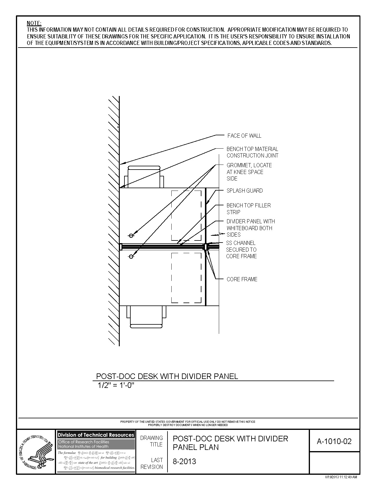 STANDARD DETAILS (PG) - Office of Construction & Facilities Management